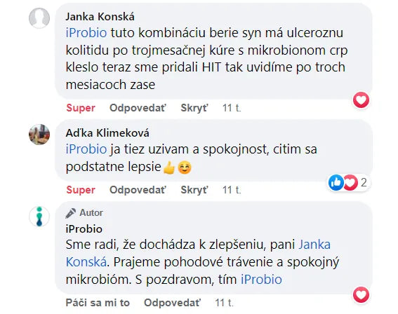 Recenzia zákazníka Mikrobióm+®