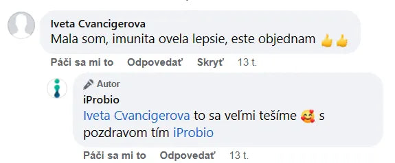 Recenzia zákazníka Mikrobióm+®